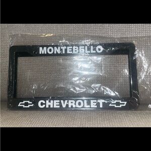 Brand New Chevy License Plate Frames